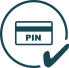 You can pay by pin